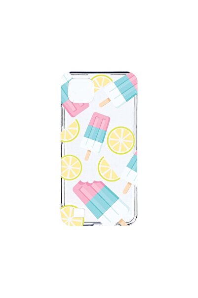 bestcase Прозрачен силиконов калъф 2ММ, съвместим с Realme C20, Цвят сладолед...