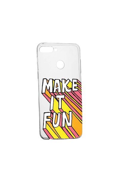 bestcase Προστατευτική θήκη με μήνυμα  "Make It Fun ", για Huawei Y6 Prime 20...