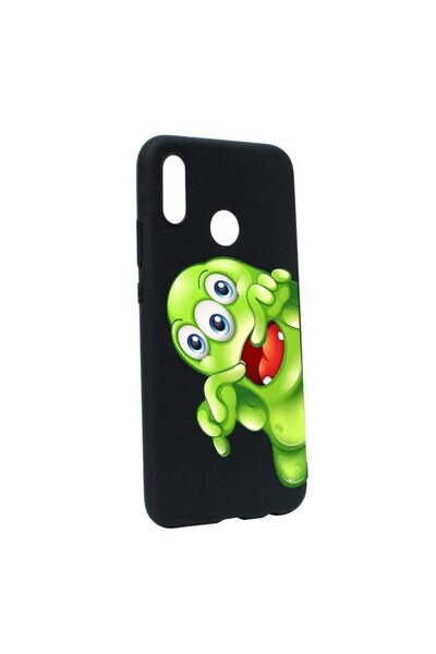 bestcase Husa Huawei P20 Lite, Silicon, Green Monster B60