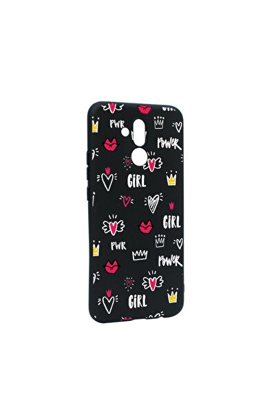 bestcase Θήκη σιλικόνης συμβατή με Huawei Mate 20 Lite, Girl Power, ανθεκτική...