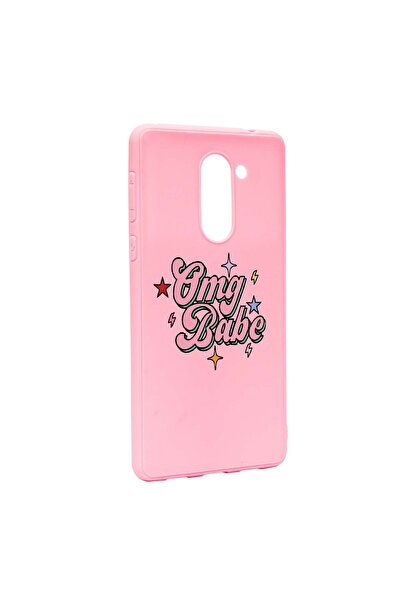 bestcase Husa de protectie cu mesaj OMG Babe, pentru Huawei Mate 9 Lite / Hon...