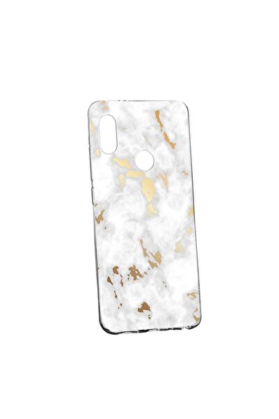 bestcase Husa Silicon, Transparent, Slim, Marble, 136, Huawei P20 Lite