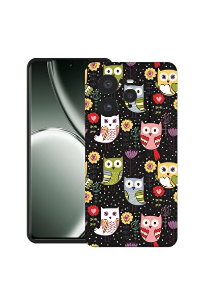 bestcase Θήκη για Realme GT 7 Pro με σχέδιο κουκουβάγιας, TPU Ματ Εξαιρετικά ...