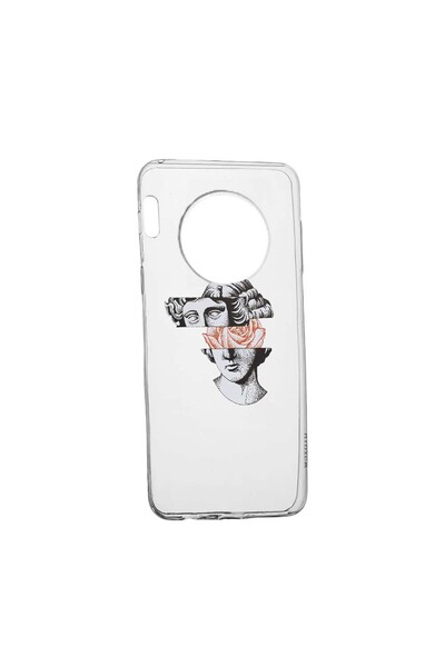 bestcase Θήκη σιλικόνης, Συμβατή με Huawei Nova Y90, Άγαλμα Δαβίδ, Ανθεκτική ...