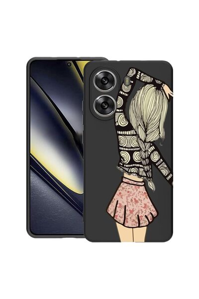 bestcase ¬Æ Husa pentru Poco X7 Pro 5G, Girl Friend, Slim Silicon 0.8MM, Anti...