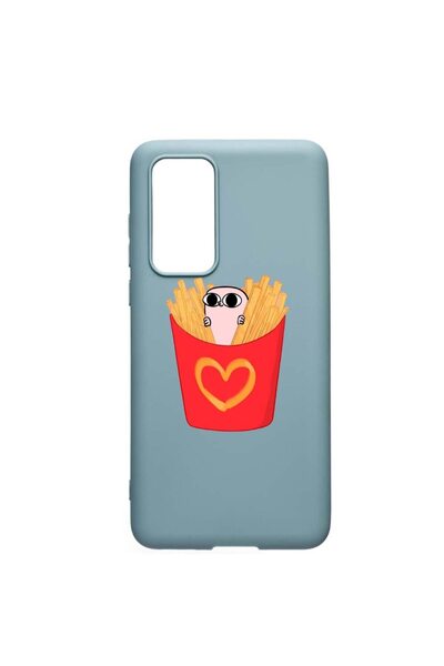 bestcase Husa Huawei P40, I Love Chips, rezistenta la uzura, anti-alunecare, ...