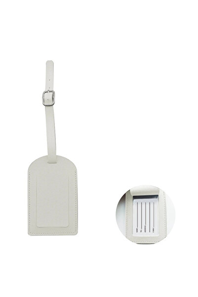 Choice8 WHITE Travel Luggage Tag for Women Men Suitcase Identifier Label Bagg...