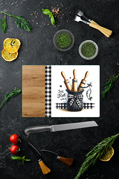 Decorita Glass Cutting Board - Glass Cutting Table |   Pötikare - Rustic Roll...