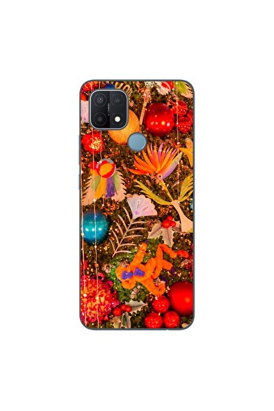 OEM Husa compatibila cu Oppo A15 si A15s Silicon Gel Tpu Model Craciun Decor ...