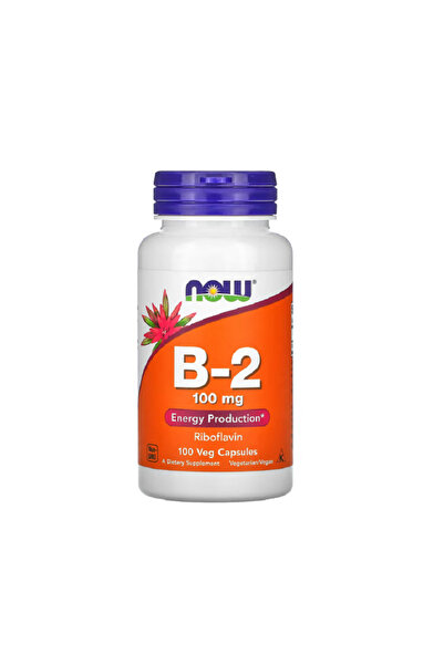 Now Foods Vitamin B-2 100mg 100 capsule -