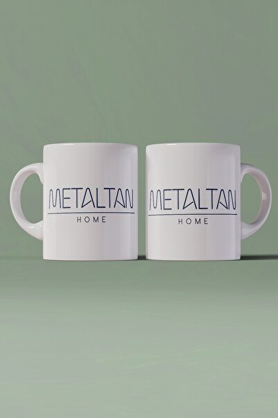 Metaltan Home Markanıza ve Kişiye Özel Promosyon Kupa Bardak - Beyaz Renk Bas...