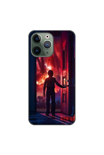 OEM Husa compatibila cu Apple iPhone 11 Pro Silicon Gel Tpu Model Stranger Th...