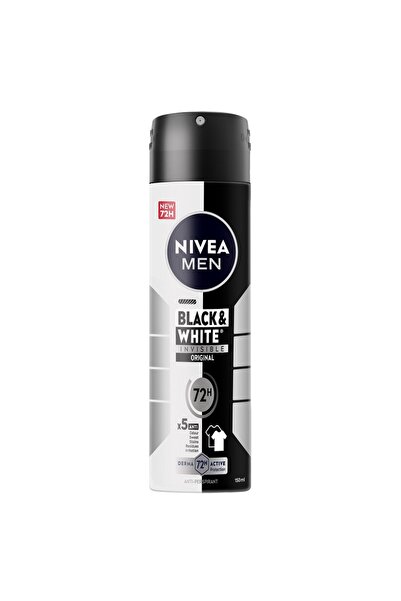 NIVEA Ανδρικό Αποσμητικό Σπρέι Black & White Invisible Original Ανδρικό Αποσμ...