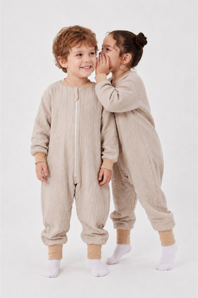Babyhola Children's Sleeping Bag 1-8 Years Unisex Long Sleeve 1 Tog 100% Cott...