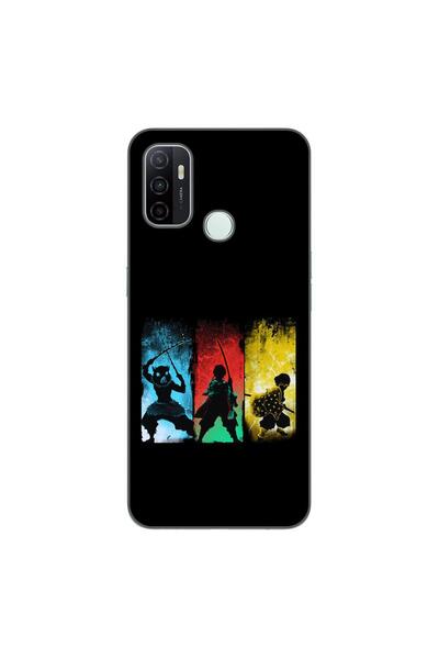 OEM Husa compatibila cu Oppo A53 Silicon Gel Tpu Model Demon Slayer Team