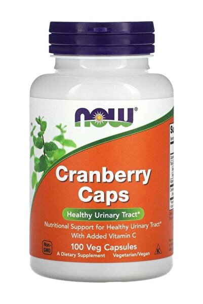 Now Cranberry Caps 100 Veg Capsules