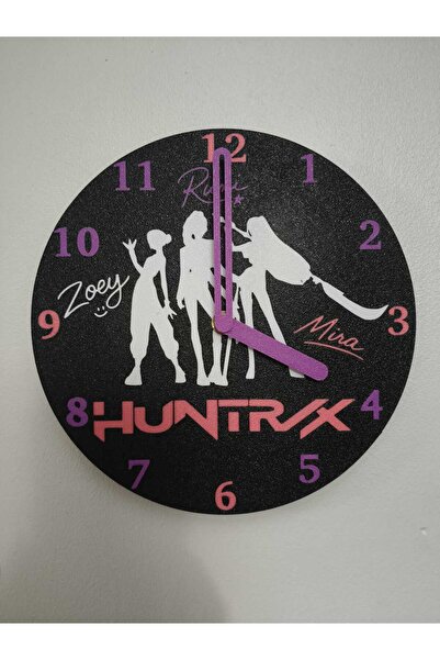 Pond Design 3D Tasarım K-Pop Demon Hunters, Rumi, Mira, Zoey Saat