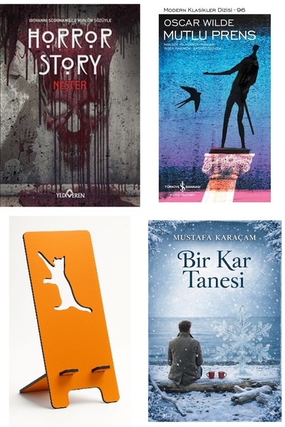 TÜRKİYE İŞ BANKASI KÜLTÜR YAYINLARI Horror Story - Neşter + Mutlu Prens + Tel...