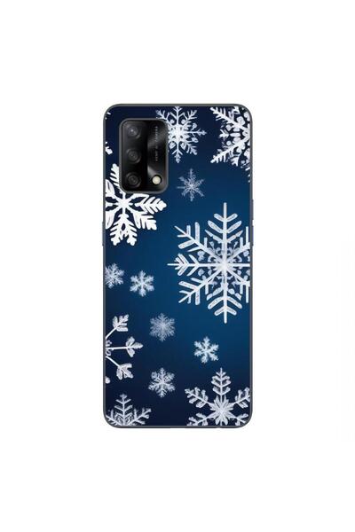 OEM Husa compatibila cu Oppo A74 4G Silicon Gel Tpu Model Fulgi de Nea