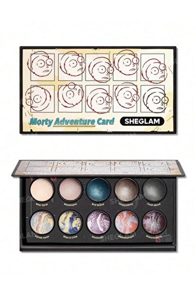 SHEGLAM Rick and Morty The Adventures Of Morty Baked Far Paleti
