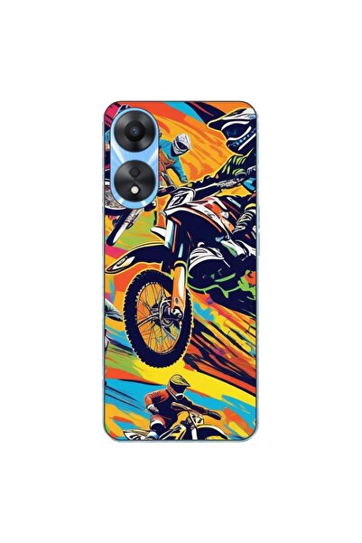 OEM Husa compatibila cu Oppo A78 5G (CPH2483) Silicon Gel Tpu Model Motocross...