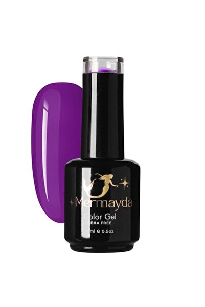 Mermayda Ojă semipermanentă, Fără HEMA, ColorGel Ultraviolet, Mov, 15 ml