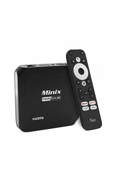 NEXT NEXTSTAR Next Minix 5G 4K Android TV Box (Dual Band Wi-Fi / Bluetooth)