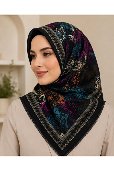 Butik Kaliteli Yüzde 95 Pamuk Eşarp Yazma