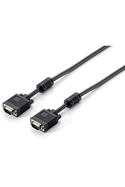 EQUIP VGA Kabel 1920x1080/60Hz Ferrit St/St 5.00m schwarz Polybeutel