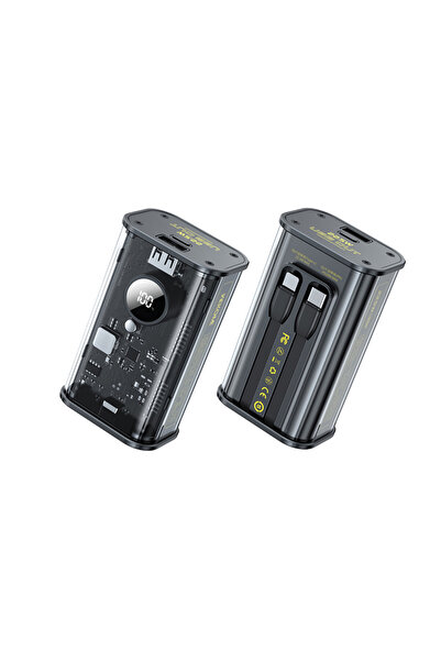 wekome WP-345 Seria Vanguard - Baterie externă 10000 mAh cu încărcare rapidă ...