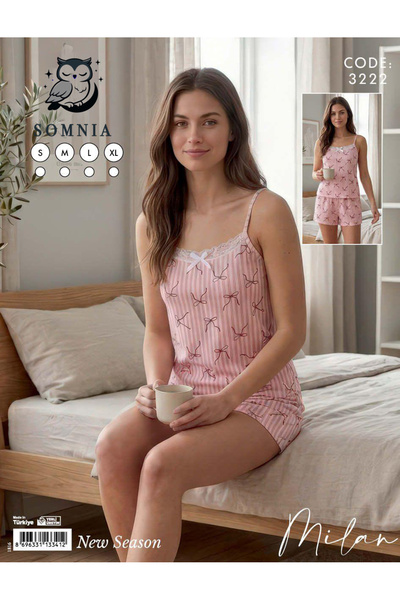 Somnia Askılı Şort Pijama Takımı