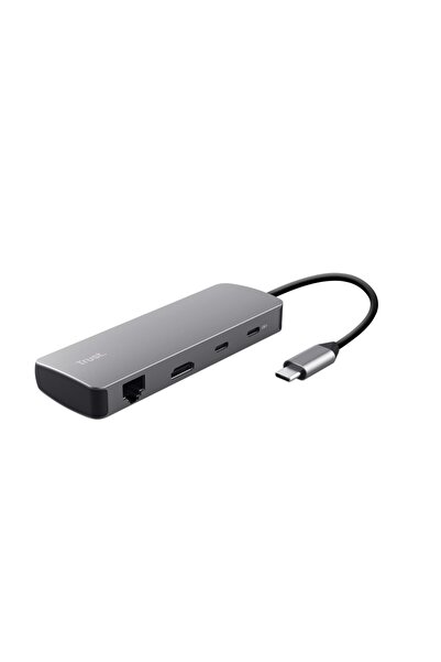 Trust HUB USB Dalyx 1x RJ-45 1x SD 1x microSD 2x USB-C 1x HDMI + 2x USB-A 2.0...
