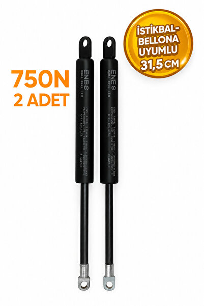 yuenze Baza Amortisörü 31,5 cm 750N 2 Adet Tek Kişilik Baza Pistonu (İstikbal...
