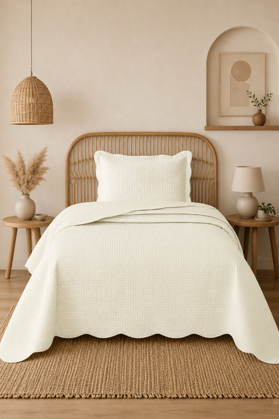 Bikaya Home Velvet Single Bedspread Set |   180X240 cm |   Soft Textured |   ...
