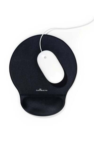 Durable Mauspad m Gel-Handgelenkauflage Ergotop anthrazit
