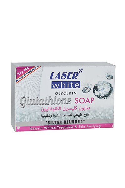 LASER WHITE Glycerin Glutathione Soap 100g