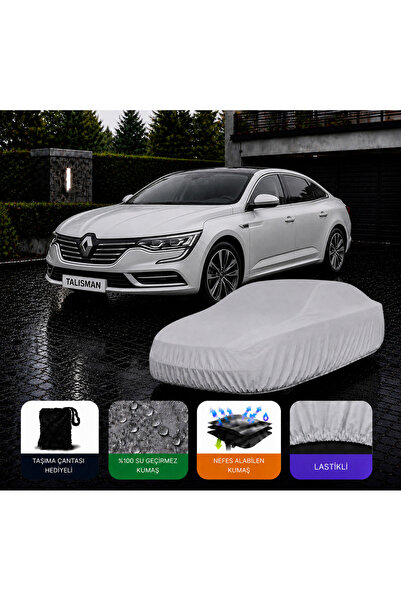 COCEM Renault Talisman Premium Araç Brandası Su Geçirmez UV Korumalı Gri 2016...