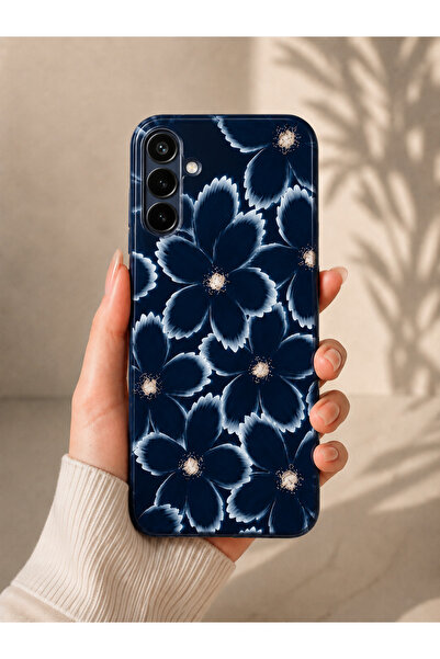OVADA Samsung Galaxy A16 Uyumlu Çiçek Desenli Telefon Kılıfı