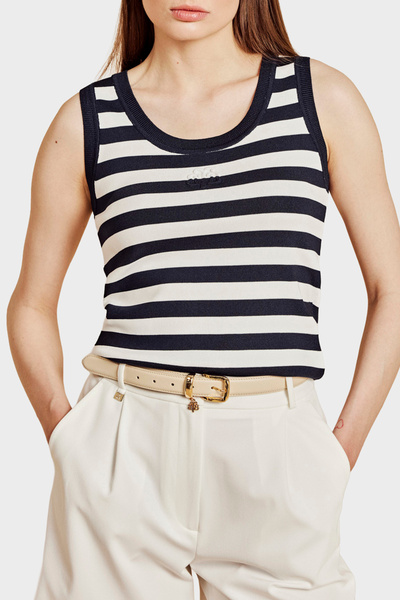 BROOKS BROTHERS Striped Crew Neck Athlete T-Shirt Bbss26Fkt010388