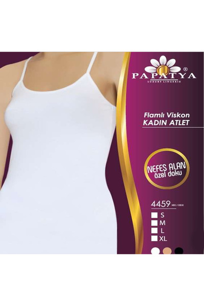 BENALİ Flamli Viscose Breathable Texture Tank Top