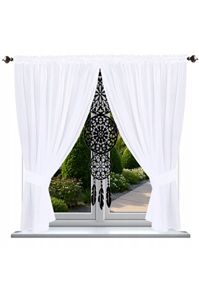 NOW-ART Cortină Cu Prins De Vise Și Panou, 400x150, Poliester, Design Elegant...