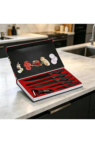 OSOOKE 6-Piece Kitchen Knife Set, Professional Chef Knives for Home Cooking, ...
