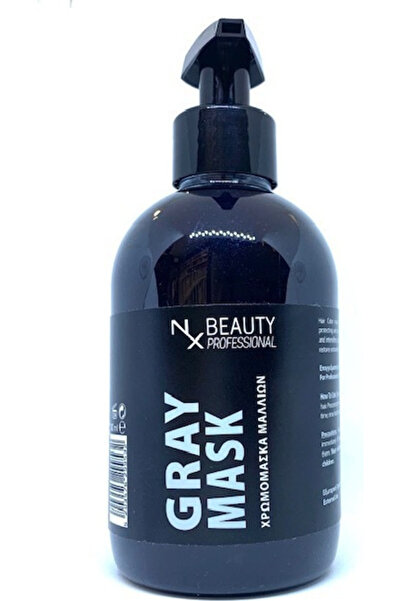 NX Beauty Professional Μάσκα Χρώματος Γκρι 300 ml