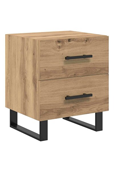 vidaxl Dulap de noapte cu sertar Stejar Artizanal 40 x 35 x 47,5 cm
