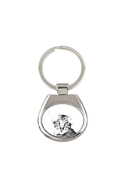 Art - Dog Art-Dog Breloc Personalizat cu Pisică Orientală – Pandantiv din Met...
