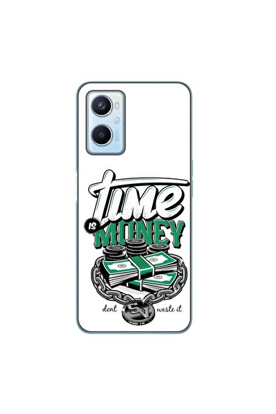 OEM Husa compatibila cu Oppo A96 4G Silicon Gel Tpu Model Mesaj Time Is Money