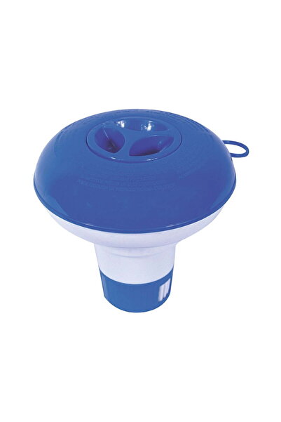 BESTWAY Dozator plutitor de substanțe chimice, diametru 12,5 cm, albastru