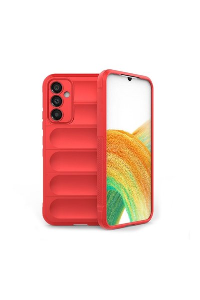 sscase Magic Shield Θήκη Σιλικόνης Red (Samsung Galaxy A34 5G)