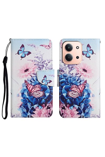 sscase Colored Drawing Θήκη Πορτοφόλι Purple Butterfly (Xiaomi Redmi 15C 4G-5...