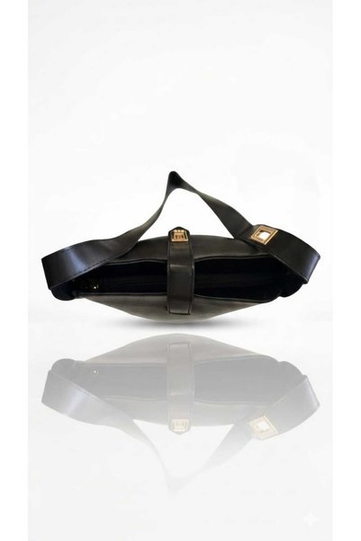 bervastore Black Color Adjustable Women's Shoulder Bag
